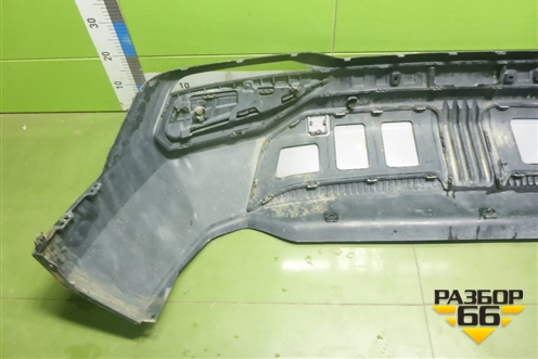 Юбка заднего бампера (под парктроник) (8891868414) для Geely Atlas 2 с 2023г (Атлас)