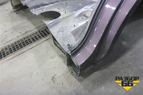 Кузовной элемент (задняя часть) для Hyundai Santa Fe с 2012-2018г (Санта Фе)