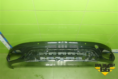 Юбка заднего бампера (под парктроник) (6600208884) для Geely Tugella с 2019г (Тугелла)