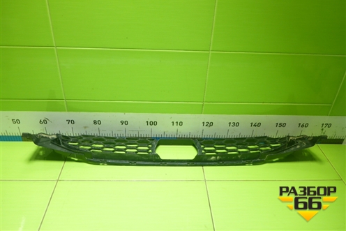 Решетка в передний бампер центральная (51118064600) для BMW X3 G01 с 2017г (Х3 Г01)