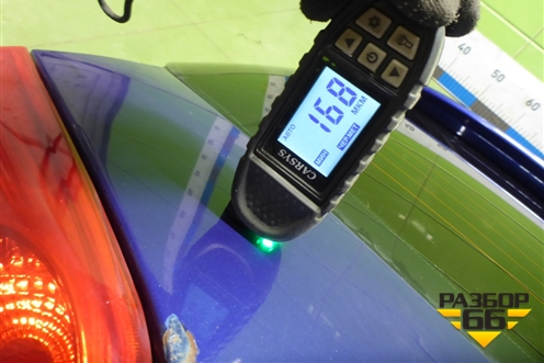 Дверь багажника со стеклом (хетчбэк) для Chevrolet Lacetti с 2003г (Лачетти)