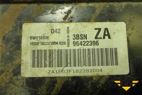 Блок управления двигателем (1.6л F16D3) (96422396) для Chevrolet Lacetti с 2003г (Лачетти)