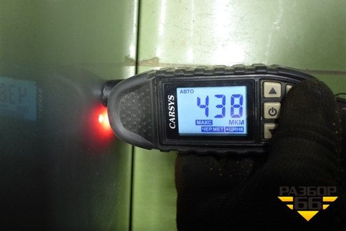 Дверь задняя левая (седан) (95330582) для Chevrolet Aveo (Т300) с 2011г (Авео Т300)