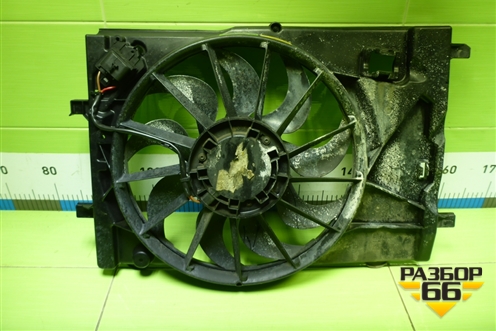 Вентилятор охлаждения радиатора (95137166) для Chevrolet Aveo (Т300) с 2011г (Авео Т300)