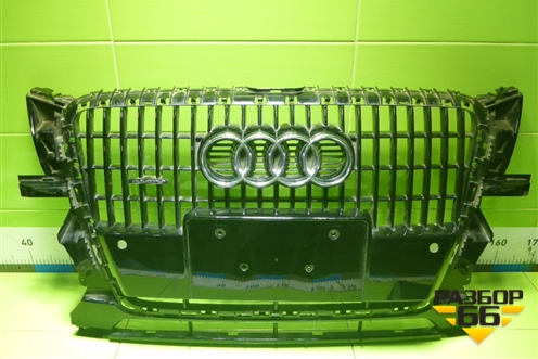 Решетка радиатора (после 2012г под парктроник правый руль) (8R0853651) для Audi Q5 c 2008-2017г (Ку 5)