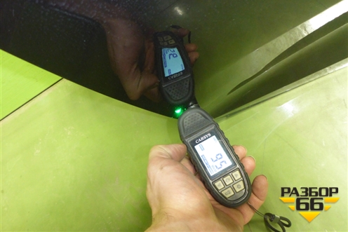 Дверь передняя левая (6RU831209) для Volkswagen Polo (седан) с 2010г (Поло)