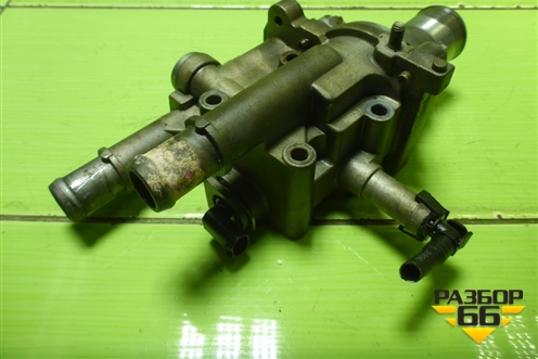 Корпус термостата (1.6л F16D4) (24435102) для Chevrolet Aveo (Т300) с 2011г (Авео Т300)