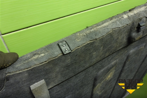 Пол багажника (седан) для Chevrolet Aveo (Т300) с 2011г (Авео Т300)