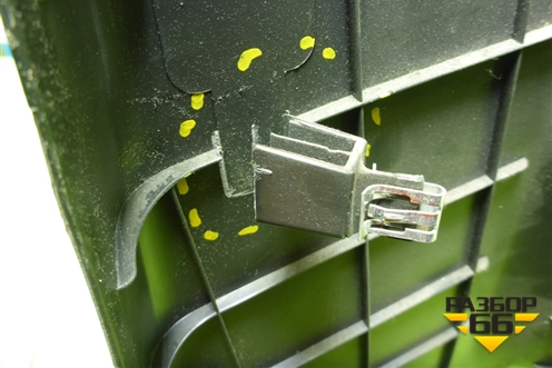 Обшивка стойки центральная нижняя левая (95047234) для Chevrolet Aveo (Т300) с 2011г (Авео Т300)