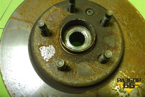 Кулак поворотный передний левый для Chevrolet Aveo (Т300) с 2011г (Авео Т300)