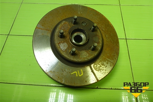 Кулак поворотный передний левый для Chevrolet Aveo (Т300) с 2011г (Авео Т300)