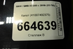 Капот (41007492375) для BMW X5 G05 с 2018г (Х5 Г05)