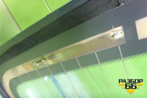 Стекло заднее для Mercedes Benz C-Klass W204 с 2007-2014г (Ц)