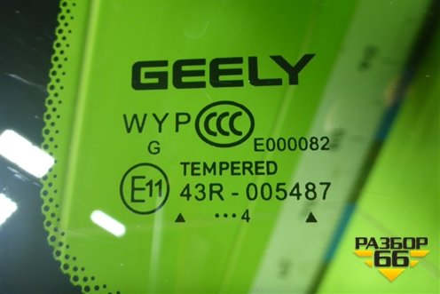 Стекло глухое правое (8894094438) для Geely Okavango с 2020г (Окованго)