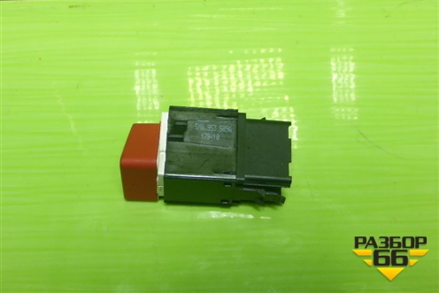 Кнопка аварийной сигнализации (5M0953509A) для Volkswagen Tiguan с 2007-2011г (Тигуан)