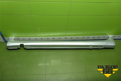 Накладка на порог наружная левая (95971532) для Chevrolet Aveo (Т300) с 2011г (Авео Т300)