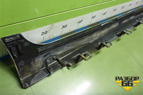 Накладка на порог наружная левая (95971532) для Chevrolet Aveo (Т300) с 2011г (Авео Т300)