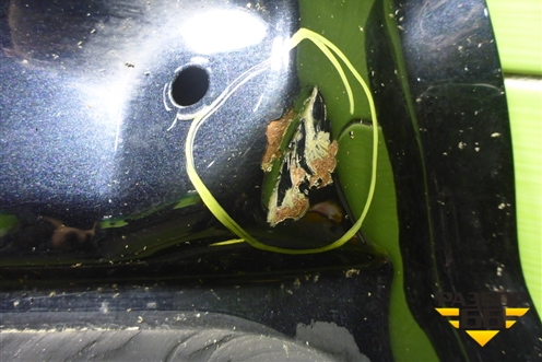 Дверь багажника без стекла (после 2015г под электропривод) (6700542570) для Toyota Rav-4 с 2012-2019г (Рав 4)