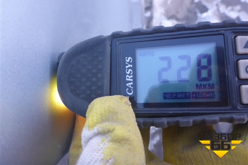 Крыло заднее правое (седан) для Chevrolet Aveo (Т300) с 2011г (Авео Т300)