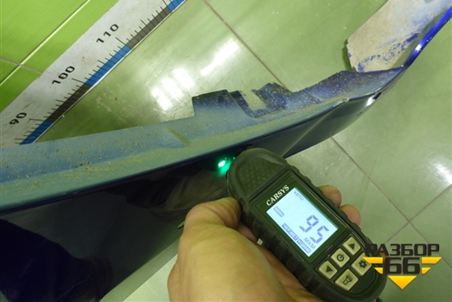 Крыло переднее левое (P201F2701020101) для Changan Hunter Plus с 2020-2025г (Хантер Плюс)