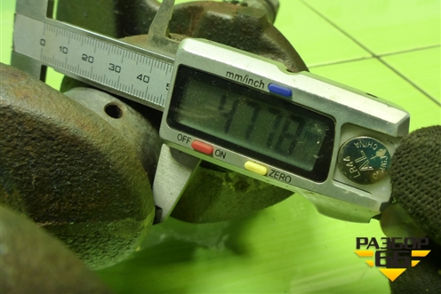 Коленвал (1.6л G4FC) для Kia Rio с 2011-2016г (Рио 3)