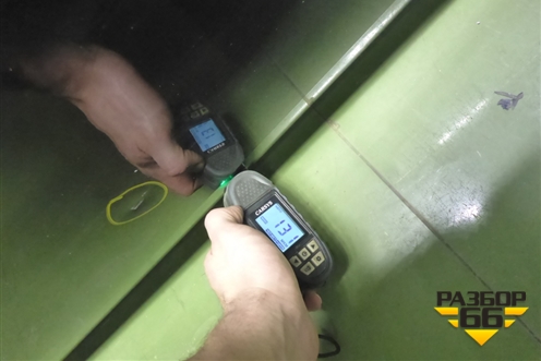 Дверь передняя левая (801019012R) для Renault Sandero с 2009-2014г (Сандеро)