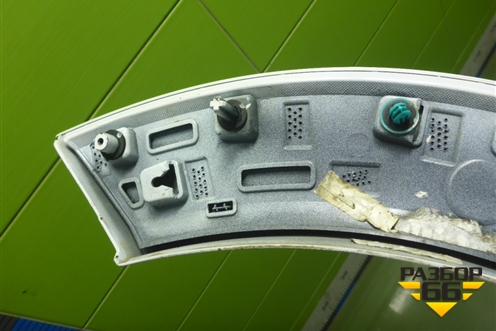 Накладка двери задней левой (609001021AA) для Chery Tiggo 9 с 2023г (Тиго 9)