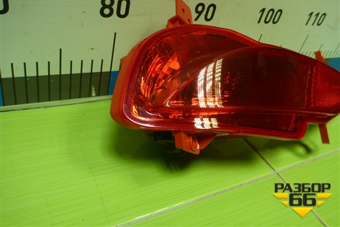 Фонарь в задний бампер левый (92405Q0000) для Hyundai i20 с 2008г (Ай20)