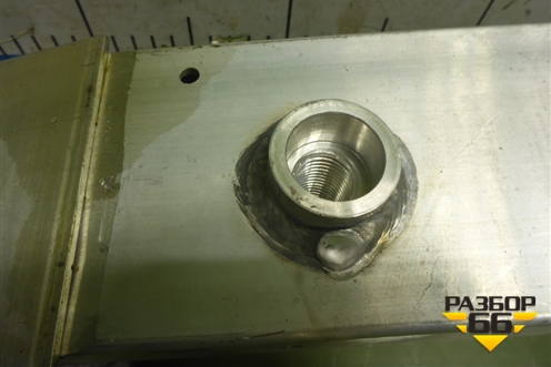 Усилитель переднего бампера (501001549AB) для Chery Tiggo 4 Pro с 2020г (Тиго 4 Про)