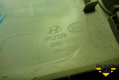 Обшивка стойки центральная верхняя левая (858312Y100) для Hyundai ix 35 с 2010г (Ай икс 35)