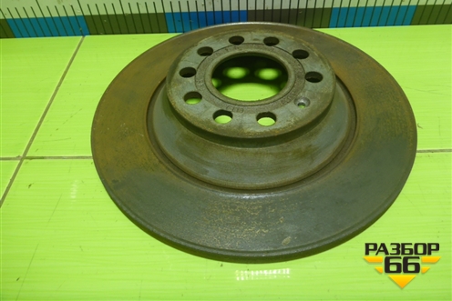 Диск тормозной задний (4F0615601E) для Audi A6 (C6) с 2004-2011г (А6)