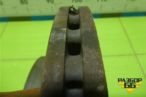 Диск тормозной передний вентилируемый (A2124211312) для Mercedes Benz C-Klass W204 с 2007-2014г (Ц)