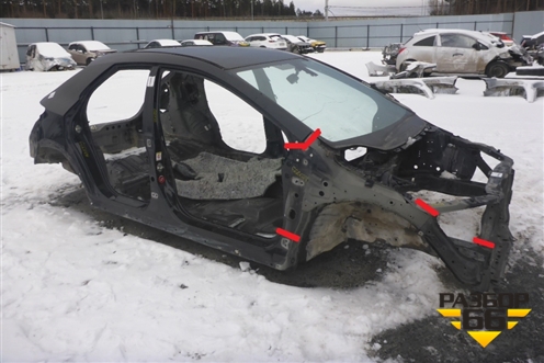 Лонжерон передний правый для Honda Civic 5D с 2005-2011г (Цивик)