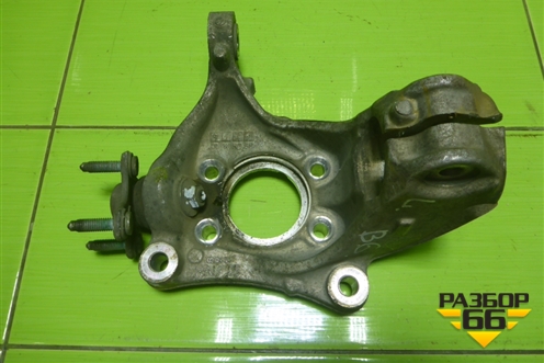 Кулак поворотный передний левый (3C0407257F) для Volkswagen Passat (В7) с 2011-2014г (Пассат Б7)