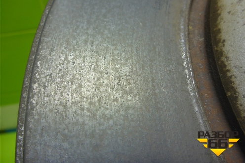 Диск тормозной задний (не вентилируемый) (8K0615601B) для Audi A4 (В8) с 2007-2015г (А4)