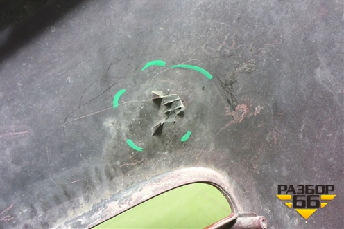 Бампер передний (865114Y500) для Kia Rio с 2011-2016г (Рио 3)