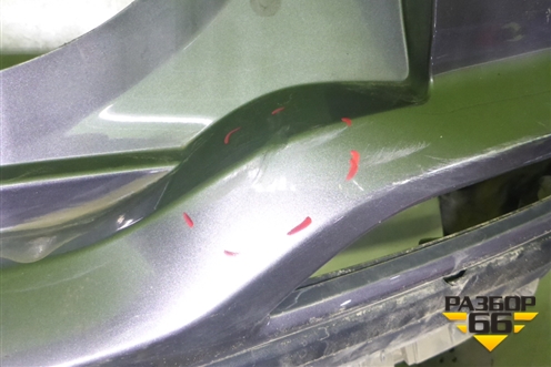 Бампер задний (под парктроник) (602000499AA) для Chery Tiggo 4 с 2017г (Тиго 4)