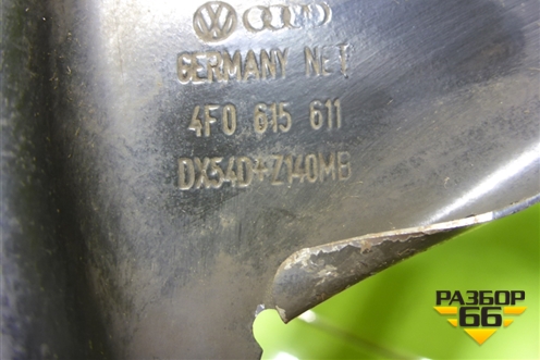 Кожух тормозного диска задний левый (4F0615611) для Audi A6 (C6) с 2004-2011г (А6)