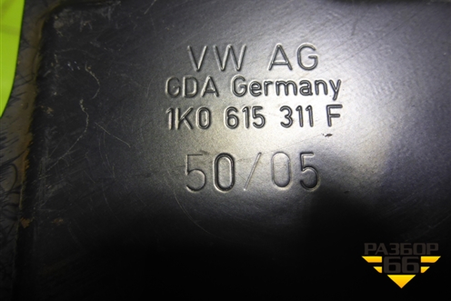 Кожух тормозного диска передний левый (1K0615311F) для Skoda Octavia (А5) с 2004-2013г (Октавия)