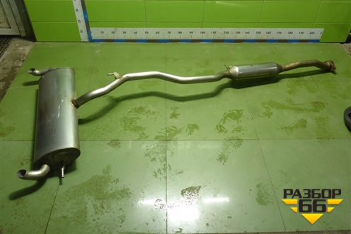 Глушитель (153000585AA) для Exeed LX с 2019-2024г (ЛХ)