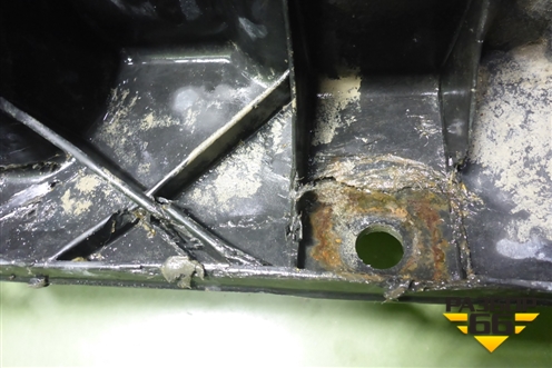 Ниша под запасное колесо (8200021035) для Renault Megane 2 с 2002-2009г (Меган)