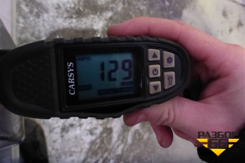 Порог со стойкой левый для Renault Megane 2 с 2002-2009г (Меган)