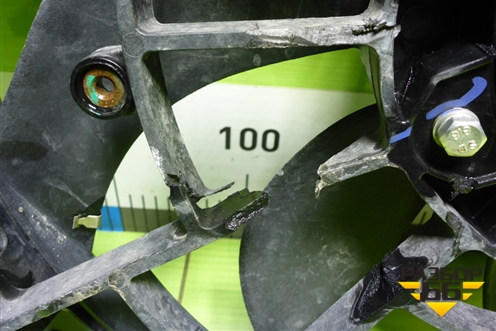 Вентилятор охлаждения радиатора (1308100U3420) для Москвич 3 с 2022г