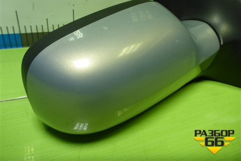 Зеркало правое электрическое (7 контактов) для Renault Megane 2 с 2002-2009г (Меган)