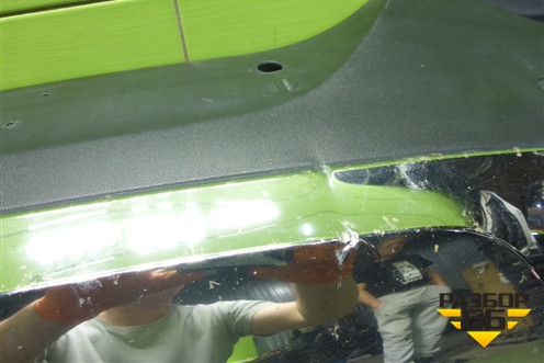 Юбка заднего бампера (под парктроник) (A2928851425) для Mercedes Benz GLE-Klass (купе) C292 с 2015г (ГЛЕ)