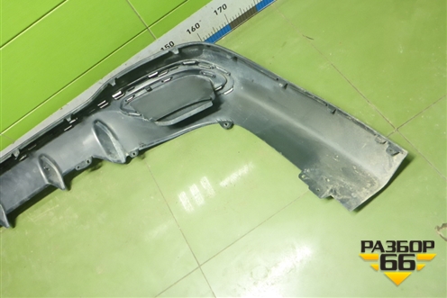 Юбка заднего бампера (A1188850302) для Mercedes Benz CLA C118 с 2019г (ЦЛА)