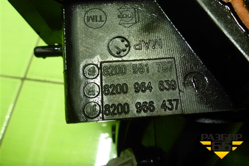 Коллектор впускной (1.6л K7M710) (8200964639) для Renault Logan с 2004-2015г (Логан)