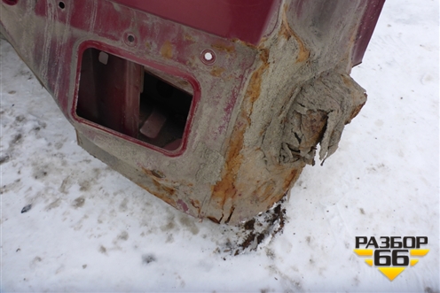 Крыло заднее левое для Renault Logan с 2004-2015г (Логан)