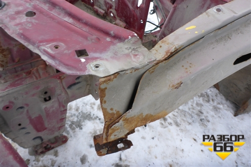 Лонжерон передний левый для Renault Logan с 2004-2015г (Логан)