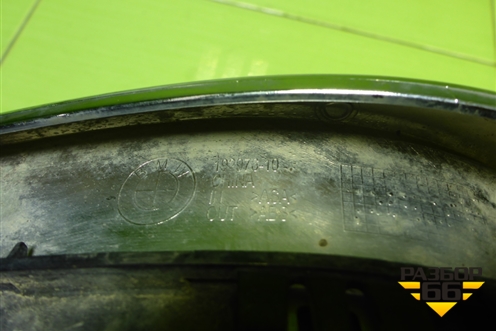 Решетка радиатора левая (51137464919) для BMW X3 G01 с 2017г (Х3 Г01)